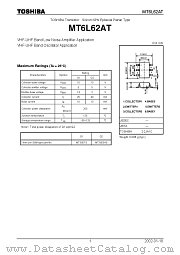MT6L62AT datasheet pdf TOSHIBA