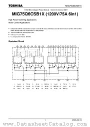 MIG75Q6CSB1X datasheet pdf TOSHIBA