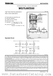 MG75J6ES50 datasheet pdf TOSHIBA