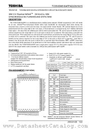 TC55VDM518AFFN22 datasheet pdf TOSHIBA
