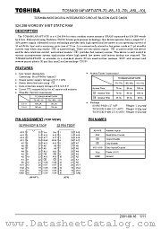 TC554001AFT-10L datasheet pdf TOSHIBA