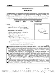 TMP86FS41F datasheet pdf TOSHIBA