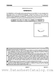 TMP86PM47U datasheet pdf TOSHIBA