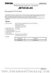 JBT6K49-AS datasheet pdf TOSHIBA