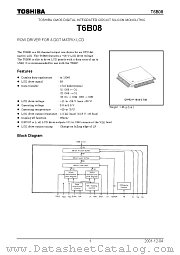 T6B08 datasheet pdf TOSHIBA