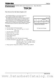 T6K34 datasheet pdf TOSHIBA