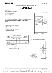 TLP3520A datasheet pdf TOSHIBA