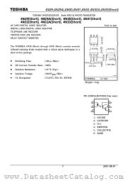 4N29(SHORT) datasheet pdf TOSHIBA
