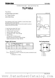 TLP165J datasheet pdf TOSHIBA