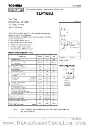 TLP168J datasheet pdf TOSHIBA
