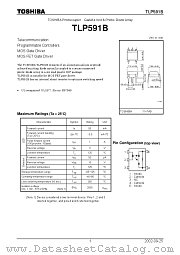 TLP591B datasheet pdf TOSHIBA