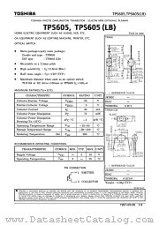 TPS605(LB) datasheet pdf TOSHIBA