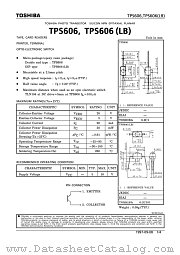 TPS606(LB) datasheet pdf TOSHIBA