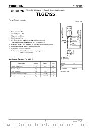 TLGE125 datasheet pdf TOSHIBA