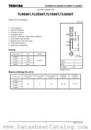 TLYE60T datasheet pdf TOSHIBA