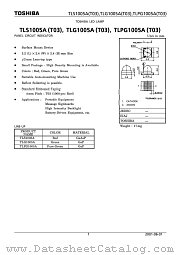 TLPG1005A(T03) datasheet pdf TOSHIBA