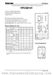 TPCS8101 datasheet pdf TOSHIBA