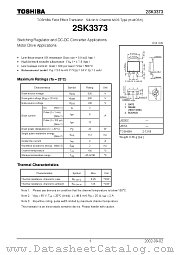 2SK3373 datasheet pdf TOSHIBA