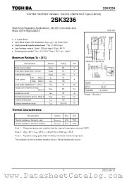 2SK3236 datasheet pdf TOSHIBA