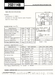 2SD1148 datasheet pdf TOSHIBA