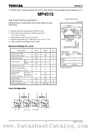 MP4513 datasheet pdf TOSHIBA