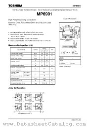 MP6901 datasheet pdf TOSHIBA