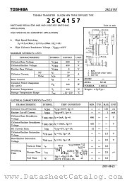 2SC4157 datasheet pdf TOSHIBA