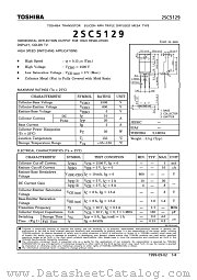 2SC5129 datasheet pdf TOSHIBA