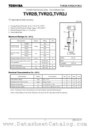 TVR2B datasheet pdf TOSHIBA