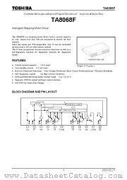 TA8068F datasheet pdf TOSHIBA