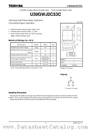 U30GWJ2C53C datasheet pdf TOSHIBA