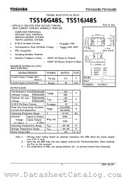 TSS16G48S datasheet pdf TOSHIBA