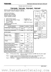 TSS1J45 datasheet pdf TOSHIBA