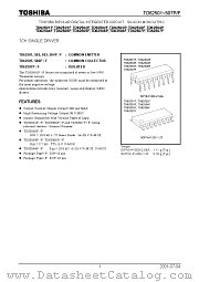 TD62502F datasheet pdf TOSHIBA