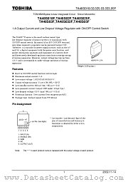 TA48S02F datasheet pdf TOSHIBA