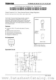 TA78M06F datasheet pdf TOSHIBA
