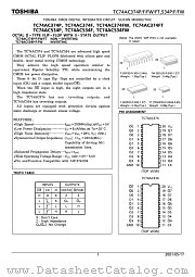 TC74AC374P datasheet pdf TOSHIBA