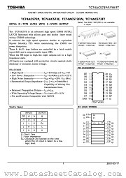 TC74AC573FT datasheet pdf TOSHIBA