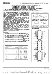 TC74HC4051AP datasheet pdf TOSHIBA