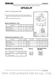 DF5A8.2F datasheet pdf TOSHIBA