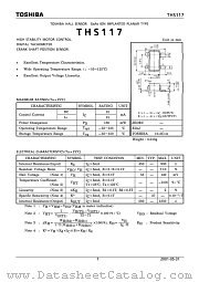 THS117 datasheet pdf TOSHIBA