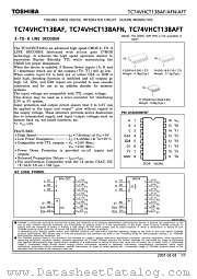 TC74VHCT138AF datasheet pdf TOSHIBA