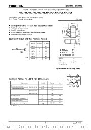 RN2706 datasheet pdf TOSHIBA