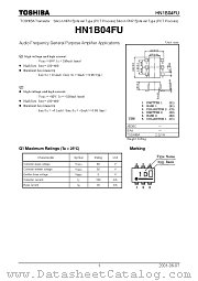 HN1B04FU datasheet pdf TOSHIBA