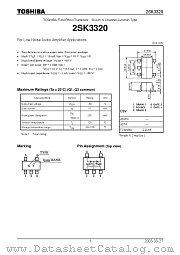 2SK3320 datasheet pdf TOSHIBA