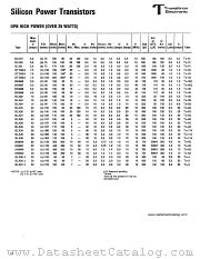 2N3849 datasheet pdf Transitron Electronic