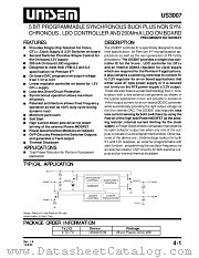 US3007 datasheet pdf UNISEM