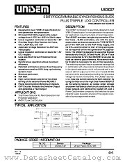 US3027CW datasheet pdf UNISEM