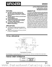 US3034CS datasheet pdf UNISEM