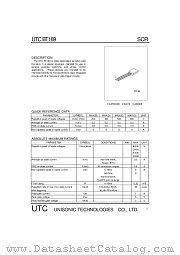 UTCBT169 datasheet pdf Unisonic Technologies